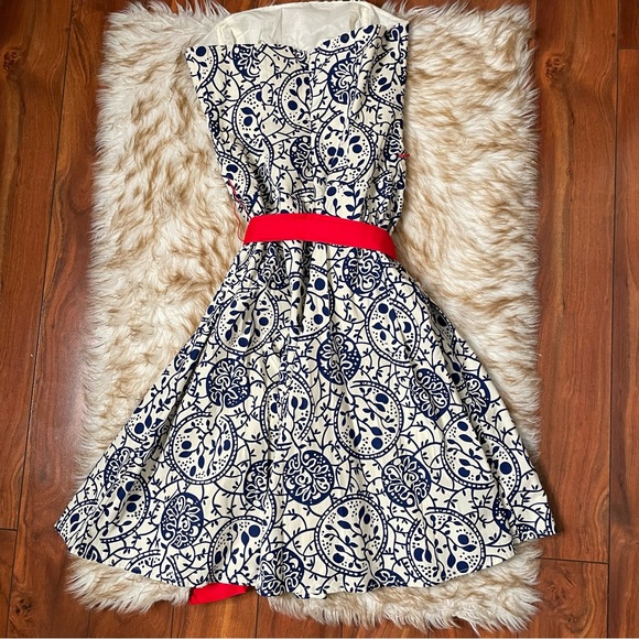 Anthropologie Tabitha strapless dress - Picture 5 of 5